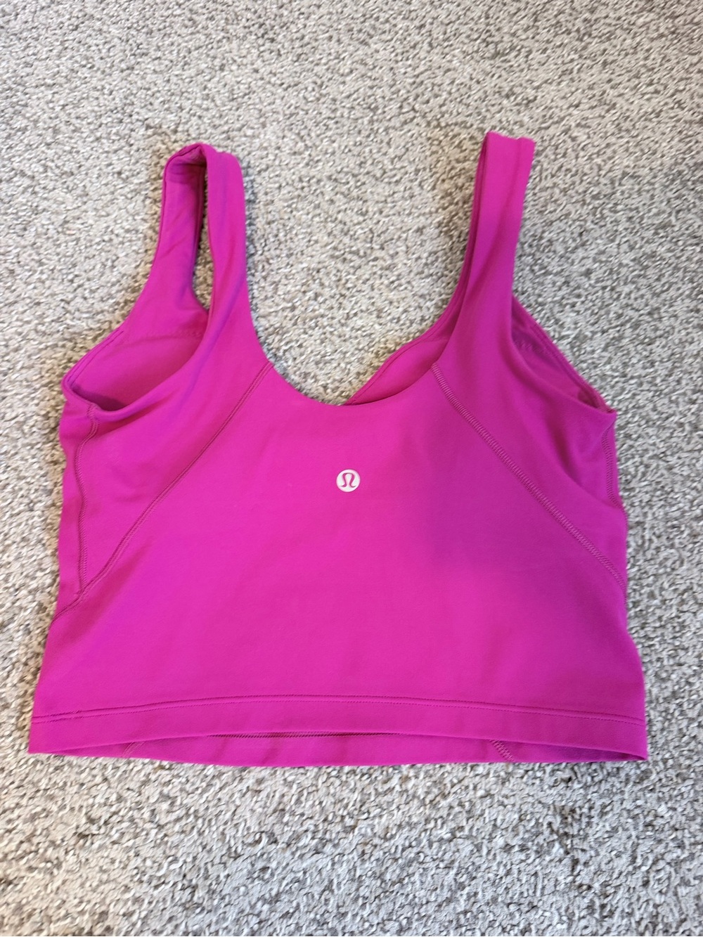 Lululemon Ripened Raspberry Align Tank (4) - Picture 3 of 4